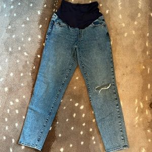 Old Navy Maternity Jeans with band